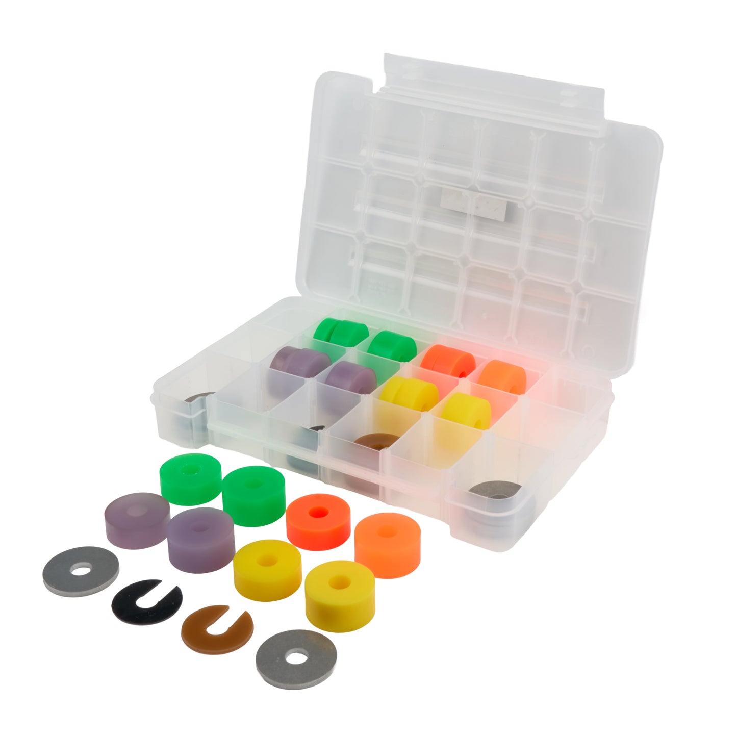 Allstar Performance Bump Stop - Puck - 50 to 75 gr - Case / Shims / Washers - Polyurethane - Shocks - Kit