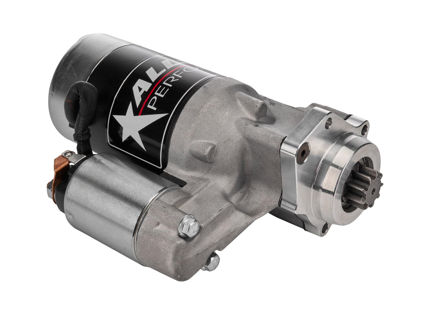 Allstar Performance Starter - Heavy Duty - Reverse Mount - 3.7:1 Gear Reduction - Black - Quarter Master Dirt