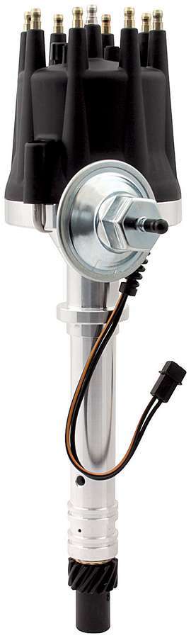 Allstar Performance Distributor - Street / Strip - Magnetic Pickup - Vacuum Advance - HEI Style Terminal - Black -