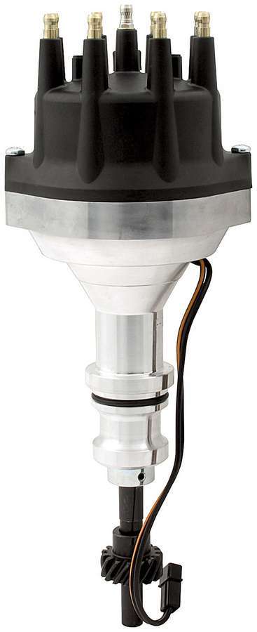Allstar Performance Distributor - Race - Magnetic Pickup - Mechanical Advance - HEI Style Terminal - Black - Small