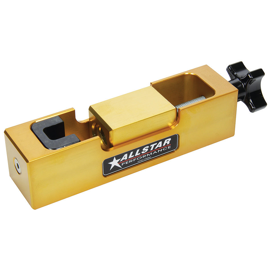 Allstar Performance Spark Plug Gap Tool - Aluminum - Gold Anodized - Each