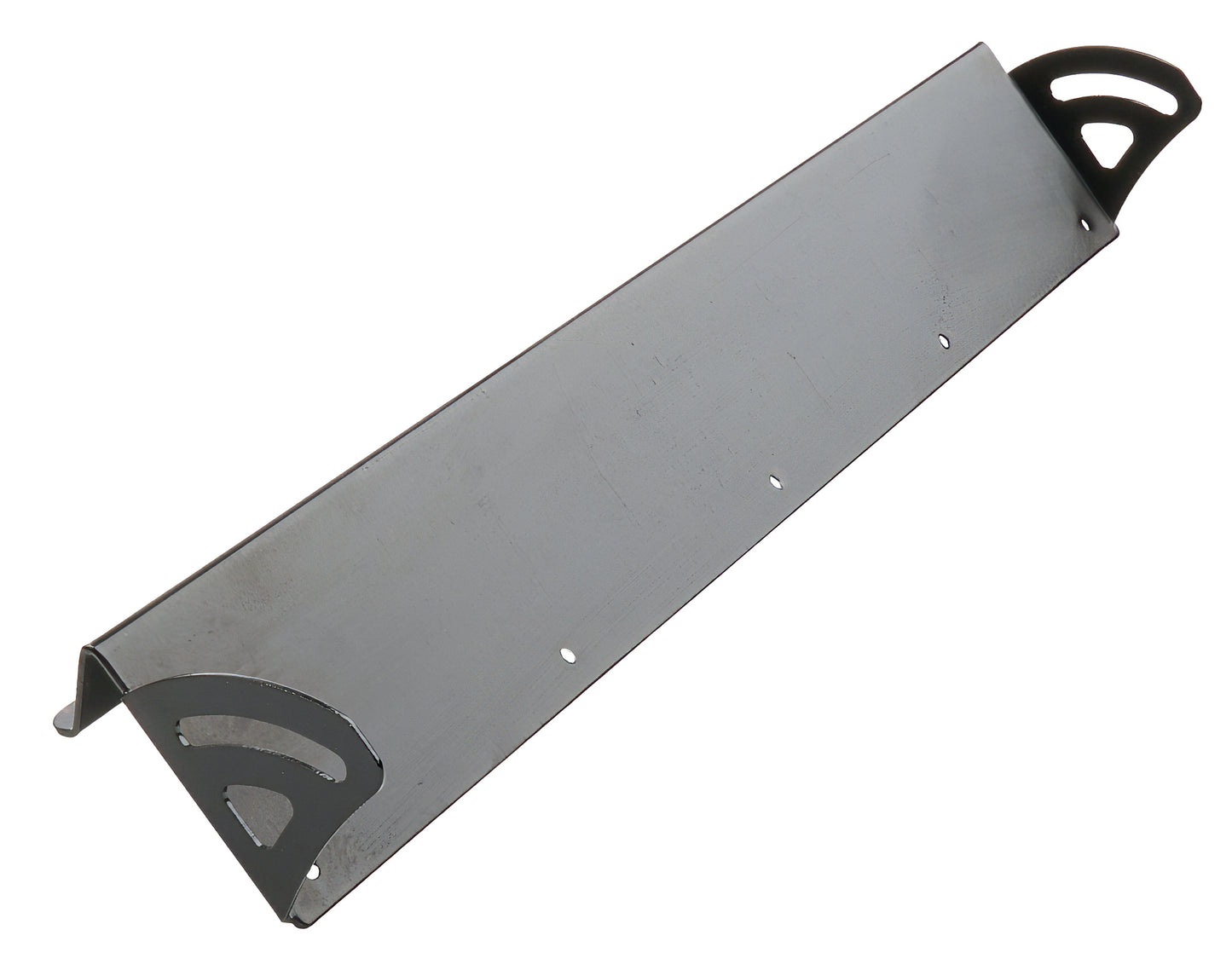 Allstar Performance Spoiler - 18 x 3 in - 1-Piece - Aluminum - Black Powder Coat - Dirt Late Model / Modified - Each