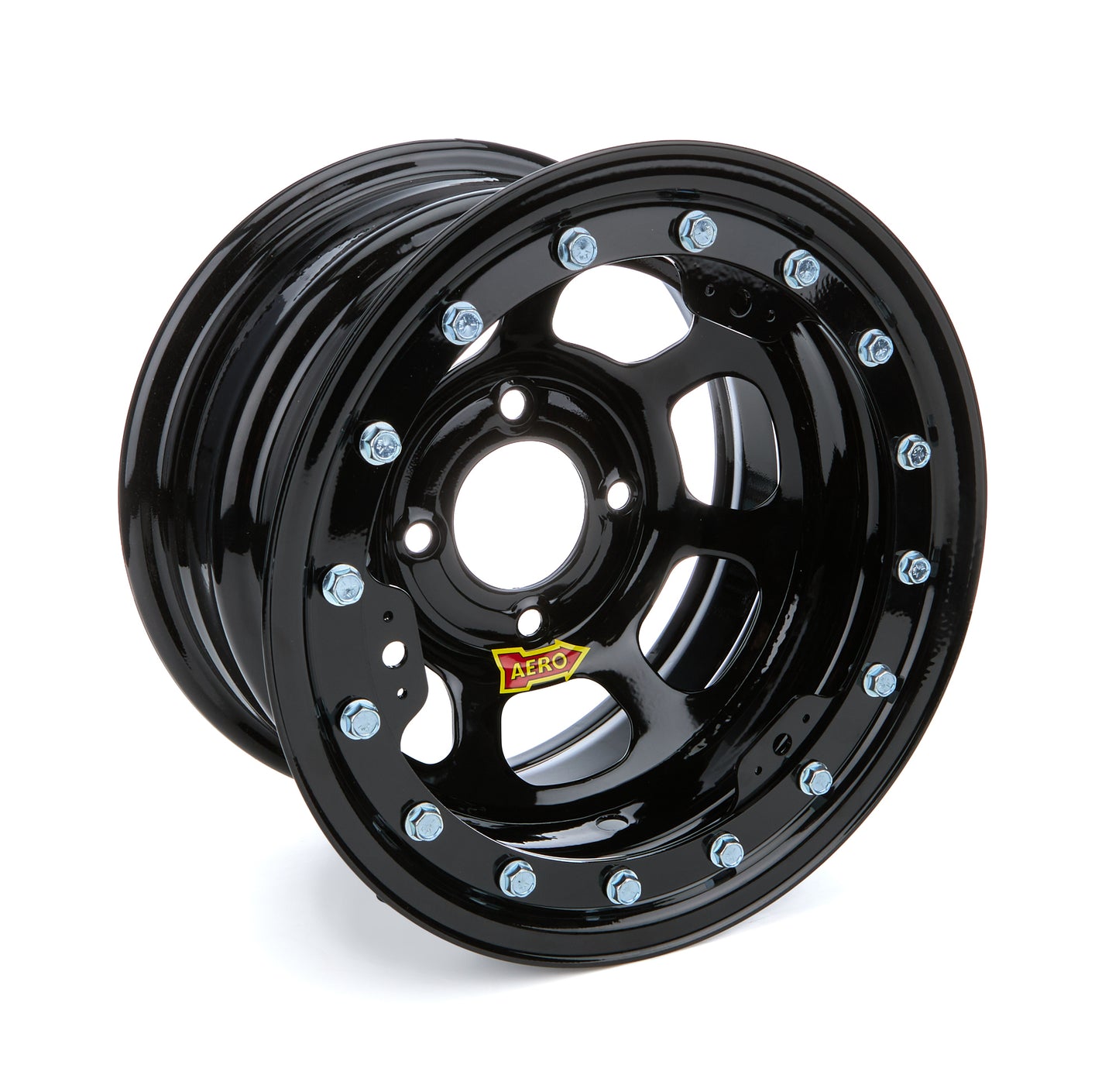 Aero Race Wheels Wheel - 33-Series - 13 x 8 in - 3.000 in Backspace - 4 x 4.50 in Bolt Pattern - Beadlock - Steel -