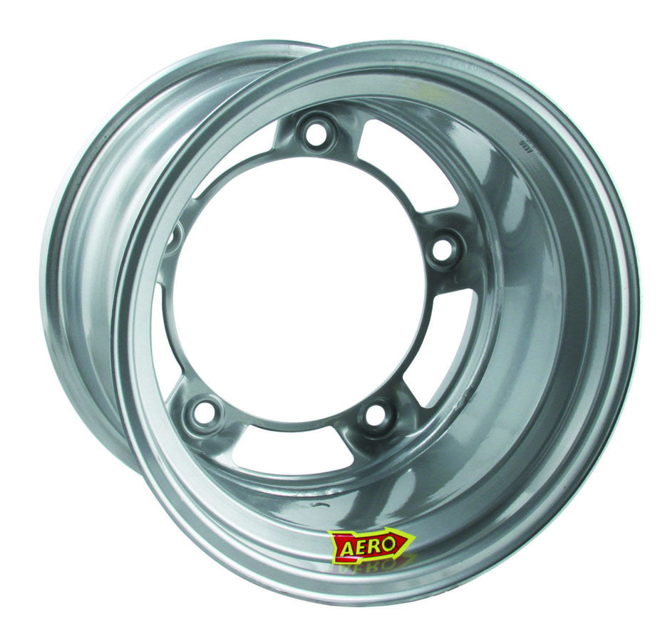 Aero Race Wheels Wheel - 51-Series - 15 x 8 in - 2.000 in Backspace - Wide 5 Bolt Pattern - Steel - Silver Powder Coat