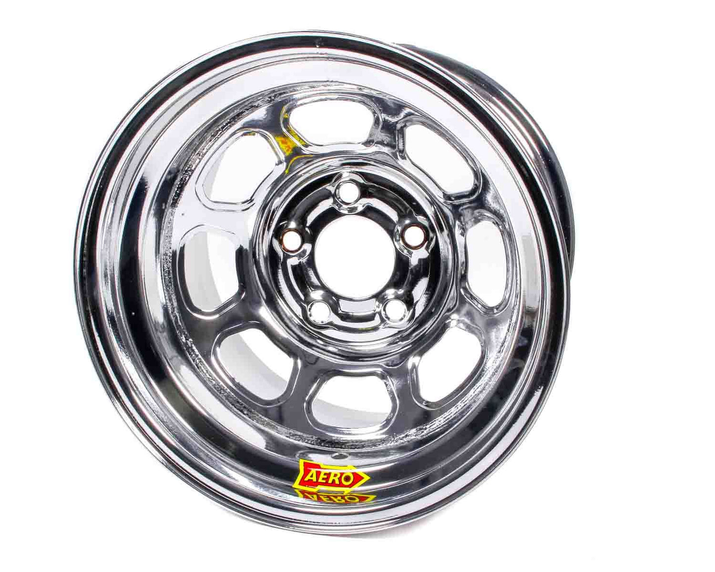 Aero Race Wheels Wheel - 51-Series - 15 x 8 in - 3.000 in Backspace - 5 x 5.00 in Bolt Pattern - Steel - Chrome - Each