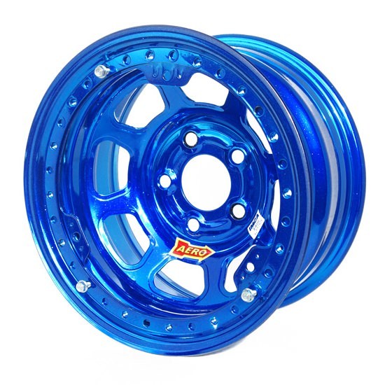 Aero Race Wheels Wheel - 53-Series - 15 x 8 in - 4.000 in Backspace - 5 x 5.00 in Bolt Pattern - Beadlock - Steel -