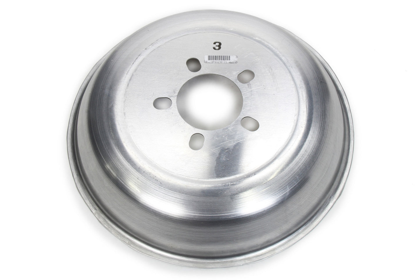 Aero Race Wheels Mud Cover - Rear - Driver Side - Inner - 5 Lug - 3 in Offset - Aluminum - Natural - 15 in Wheels - Each