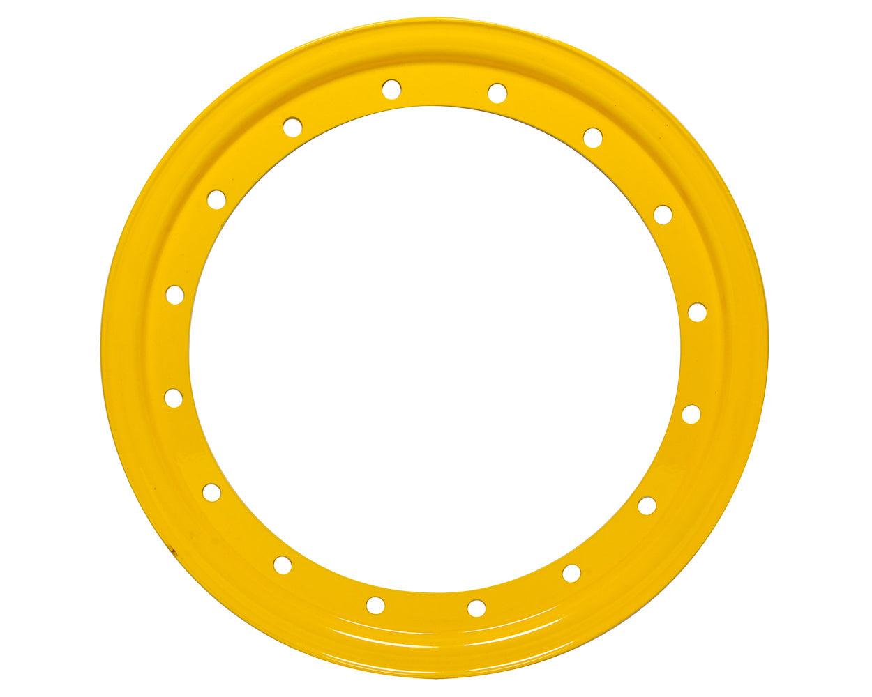 Aero Race Wheels Beadlock Ring - Steel - Yellow Paint - 13 in Wheels - Each