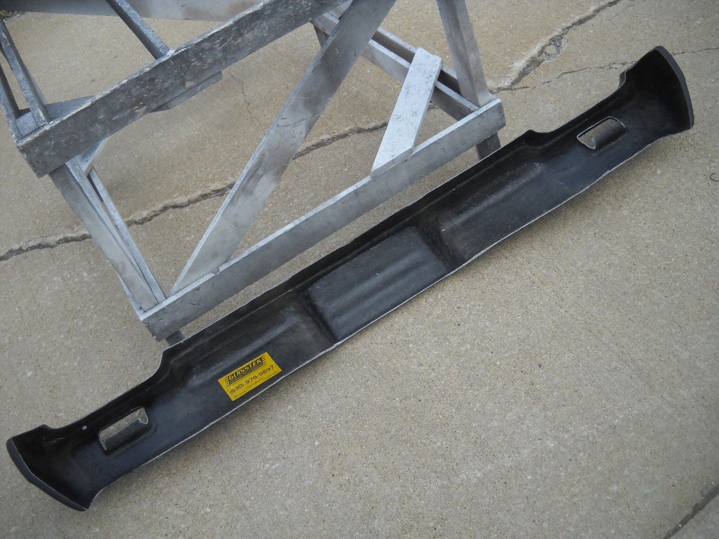 1966 Skylark Front Fiberglass Bumper - Glasstek B5010 - view 3