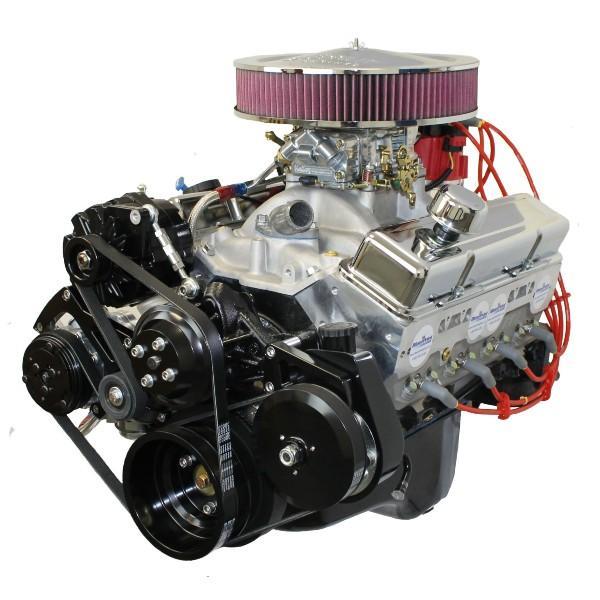 Blueprint Engines Crate Engine - Drop-in-Ready - 350 Cubic Inch - 390 HP - Pulleys Included - Small Block Chevy - Each