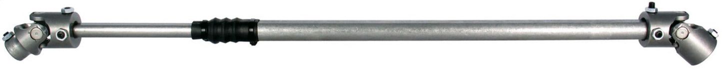 Borgeson Steering Shaft - Telescoping - Steel - Natural - Manual Steering - Jeep CJ 1976-86 - Each