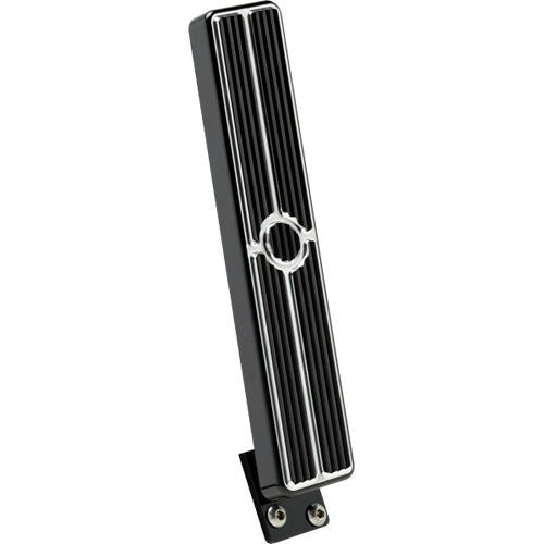 Billet Specialties Pedal Assembly - Gas - Floor Mount - Aluminum - Black Anodized - Chevy Fullsize Car 1955-57 - Each