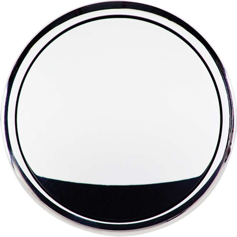 Billet Specialties Horn Button - Dome - Aluminum - Polished - Each