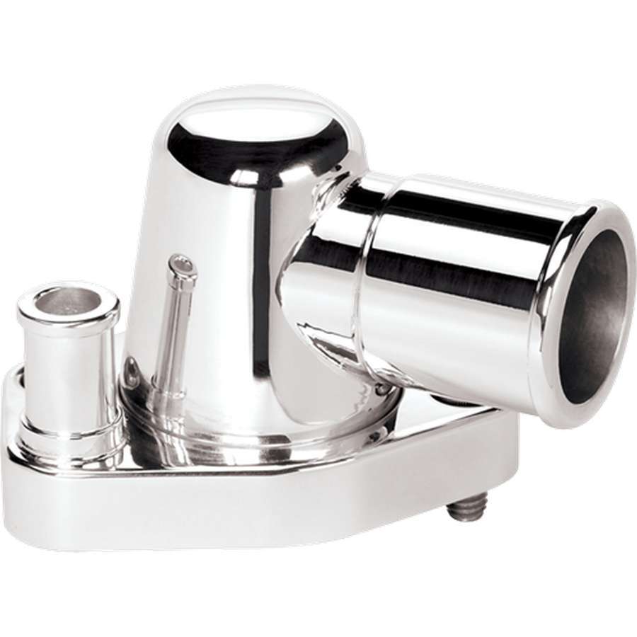 Billet Specialties Water Neck - 90 Degree - 1-1/2 in ID Hose - Swivel - O-Ring - Stainless Hardware - Aluminum -
