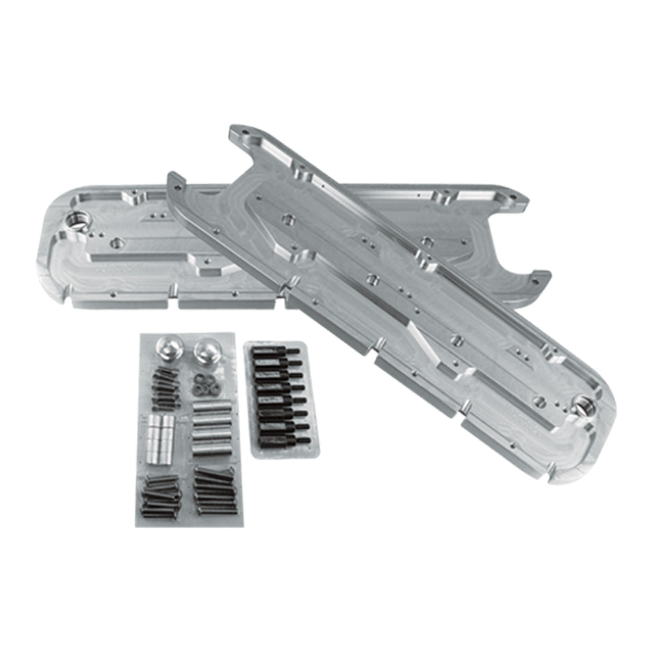 Billet Specialties Valve Cover Adapter - GM LS-Series to Big Block Chevy - Hardware Included - Aluminum - Natural - GM