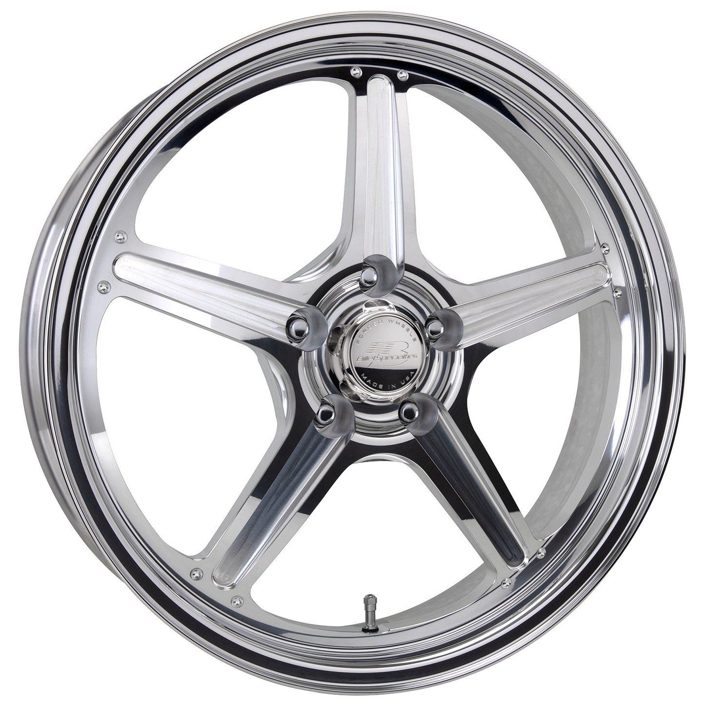 Billet Specialties Wheel - Street Lite - 17 x 4.5 in - 2.000 in Backspace - 5 x 4.75 in Bolt Pattern - Aluminum -