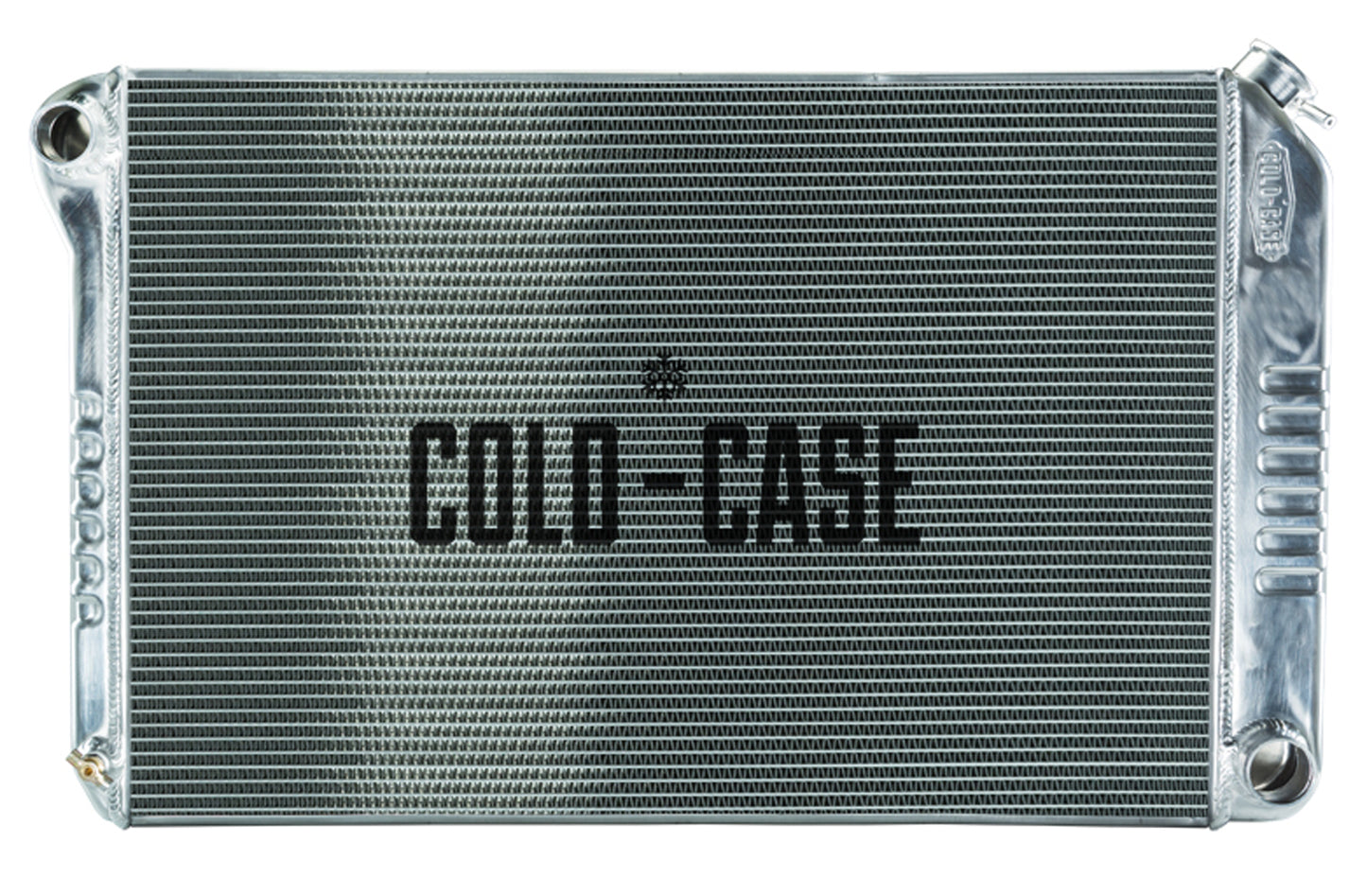 Cold Case Radiators Radiator - 32.5 in W x 19 in H x 3 in D - Driver Side Inlet - Passenger Side Outlet - Aluminum -