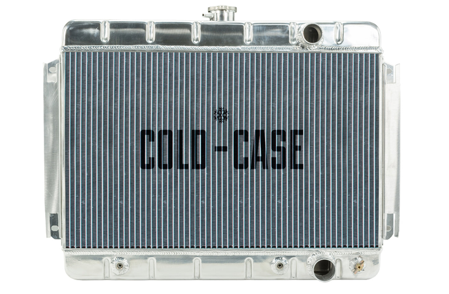 Cold Case Radiators Radiator - 27.75 in W x 20.125 in H x 3 in D - Passenger Side Inlet - Passenger Side Outlet -