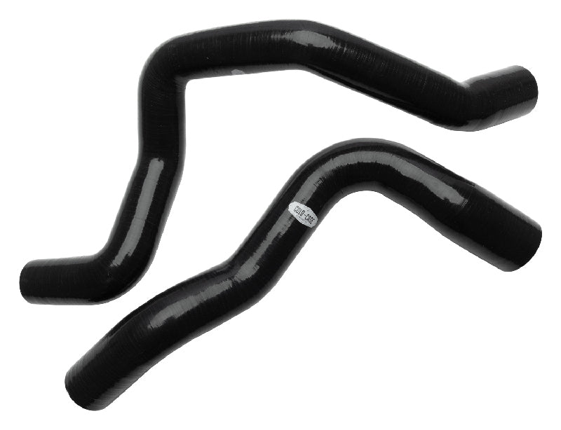 Cold Case Radiators Hose Kit - 2 Hose Set - Silicone - Black - Small Block Chevy - GM F-Body 1982-92 - Kit