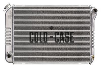 Cold Case Radiators Radiator - 30.175 in W x 19.7 in H x 3 in D - Passenger Side Inlet - Driver Side Outlet - Aluminum