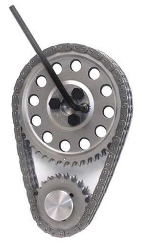 Cloyes Timing Chain Set - Hex-A-Just True Roller - Double Roller - Adjustable - Steel - LS1 / LS2 / LS6 - 0.390 in