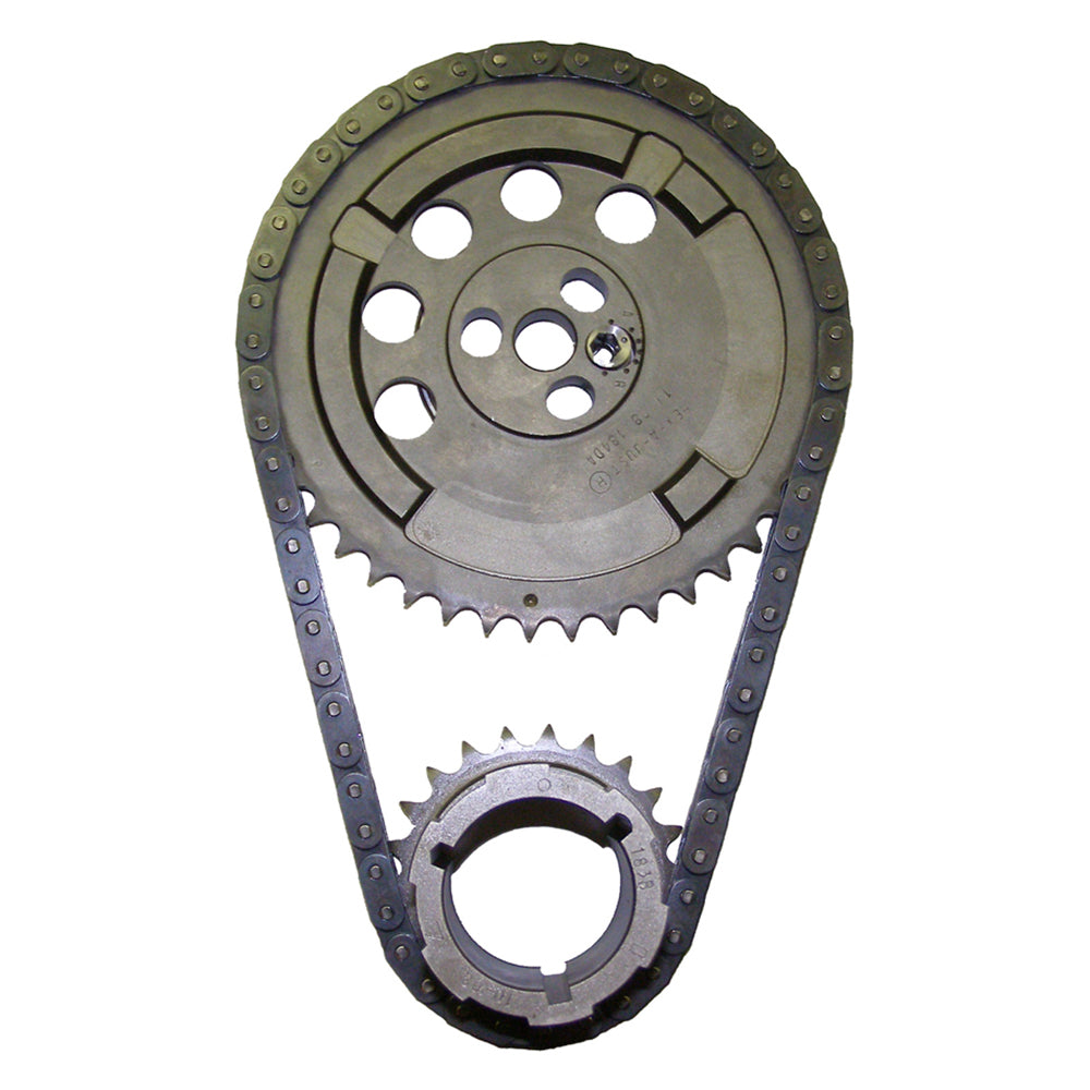 Cloyes Timing Chain Set - Hex-A-Just True Roller - Single Roller - Adjustable - Steel - LS7 - GM LS-Series - Kit