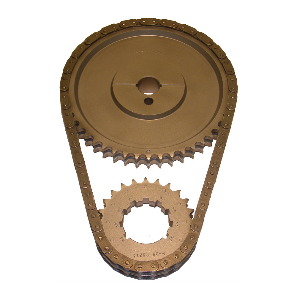Cloyes Timing Chain Set - Street True Roller - Double Roller - 9 Keyway Adjustable - Steel - Ford FE-Series - Kit