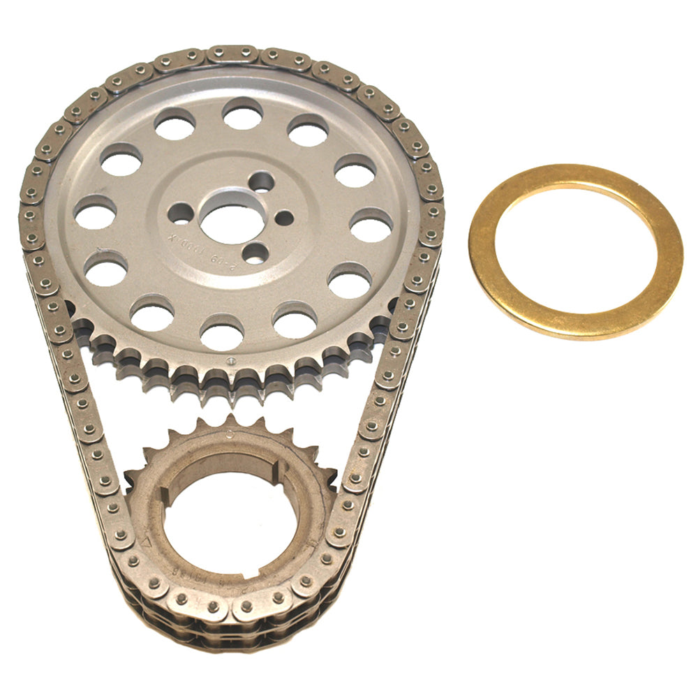 Cloyes Timing Chain Set - Race Billet True Roller - Double Roller - 3 Keyway Adjustable - Thrust Washer - Steel - Big