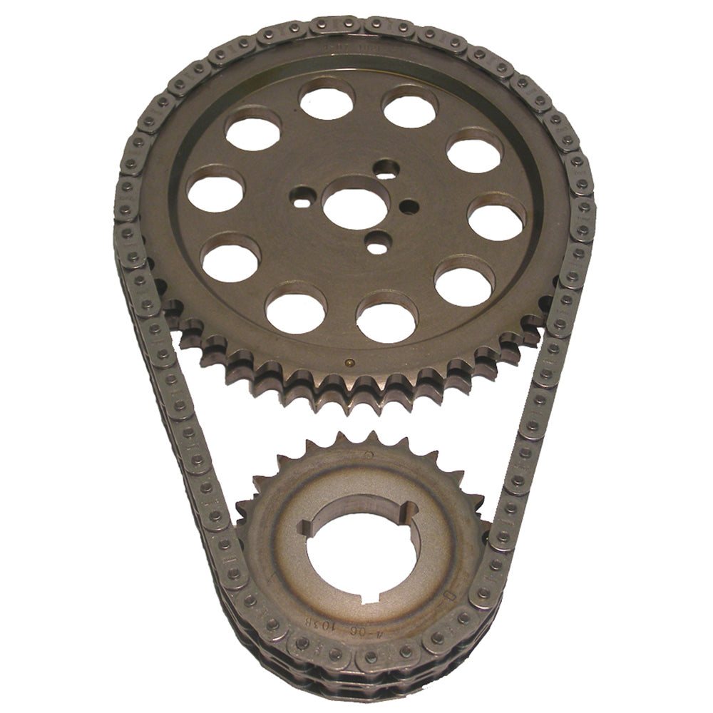 Cloyes Timing Chain Set - Race Billet True Roller - Double Roller - 3 Keyway Adjustable - Steel - GM W-Series - Kit
