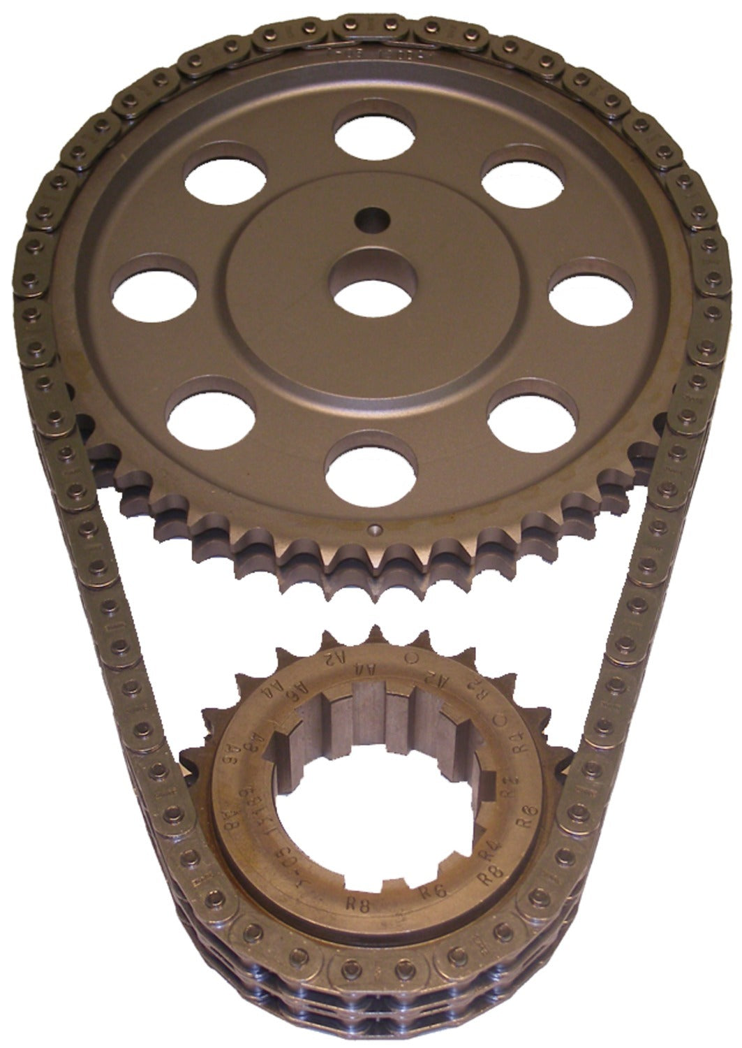 Cloyes Timing Chain Set - Premium Race True Roller - Double Roller - 9 Keyway Adjustable - 0.005 in Shorter - Steel -