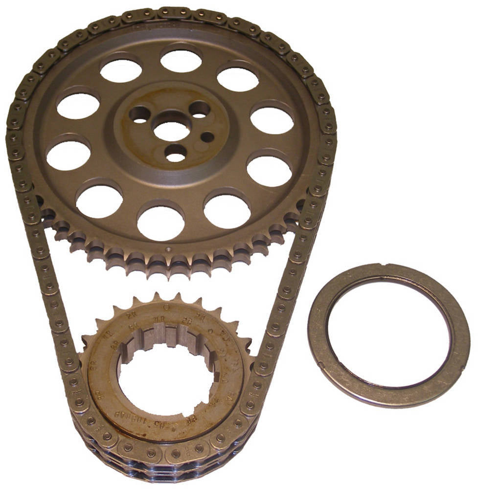 Cloyes Timing Chain Set - Premium Race True Roller - Double Roller - 9 Keyway Adjustable - 0.010 in Shorter - Steel -