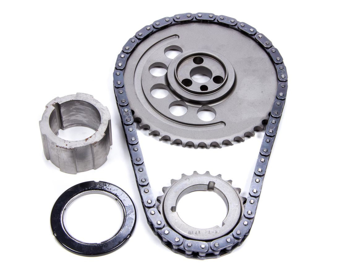 Cloyes Timing Chain Set - Race Billet True Roller - Single Roller - 3 Keyway Adjustable - Thrust Bearing - Steel - LS1