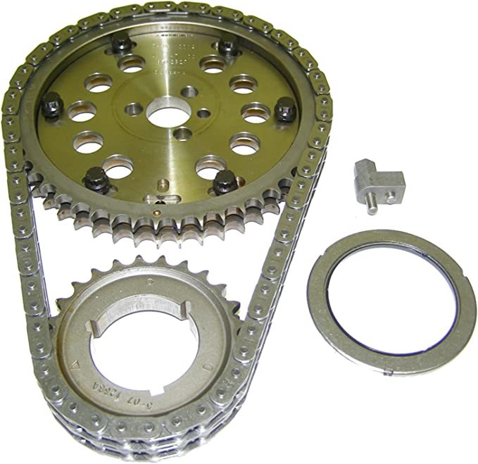 Cloyes Timing Chain Set - Quick Adjust True Roller - Double Roller - Adjustable - 0.005 in Shorter - Steel - Big Block