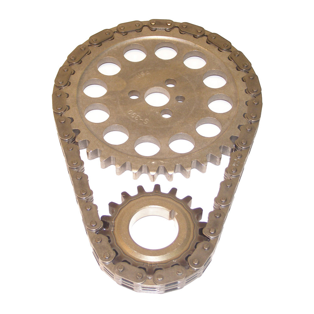 Cloyes Timing Chain Set - Heavy Duty - Single Non-Roller - Steel - GM V6 / Small Block Chevy - Kit