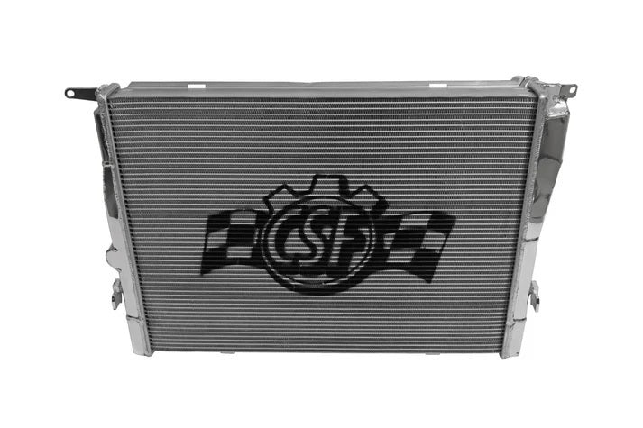 Csf Cooling Radiator - 23.625 in W x 18.062 in H x 1.25 in D - Single Pass - Driver Side Inlet - Passenger Side Outlet