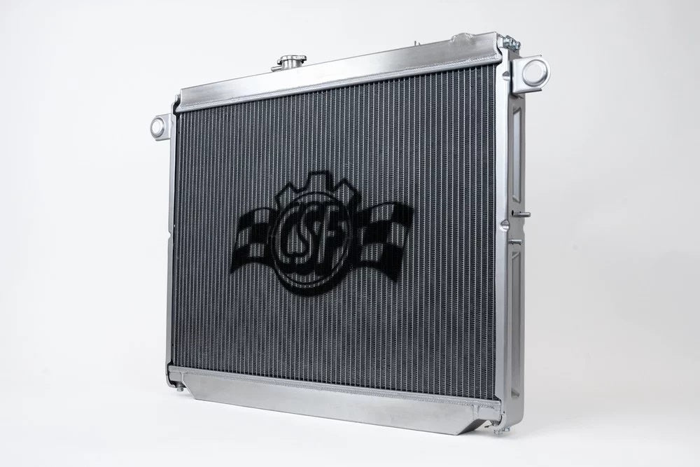 Csf Cooling Radiator - 27.69 in W x 20.06 in H x 2.06 in D - Driver Side Inlet - Passenger Side Outlet - Aluminum -