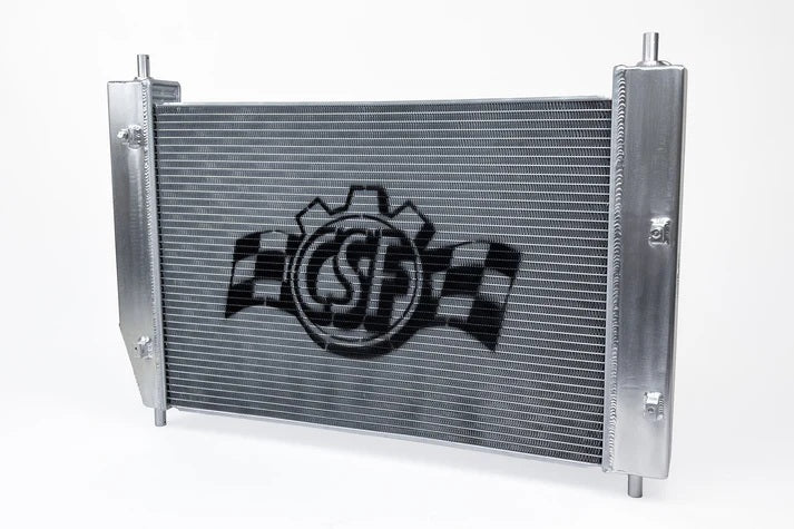 Csf Cooling Radiator - 23.38 in W x 16.5 in H x 2.04 in D - Single Pass - Driver Side Inlet - Passenger Side Outlet -