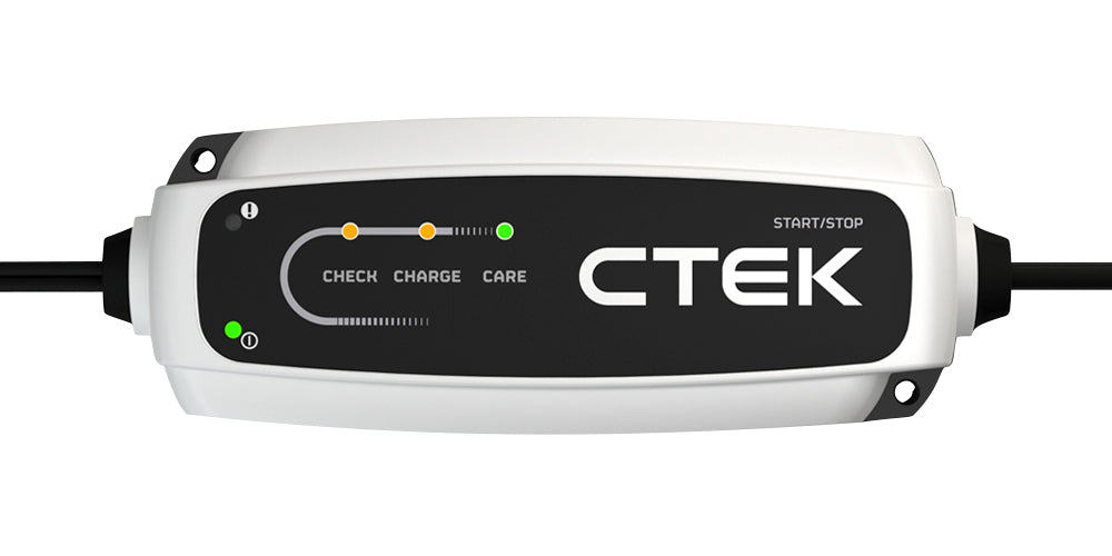 Ctek Battery Charger - CT5 Powersport - AGM / Lithium-ion - 12V - 2.3 amps - Indicator Lights - Each