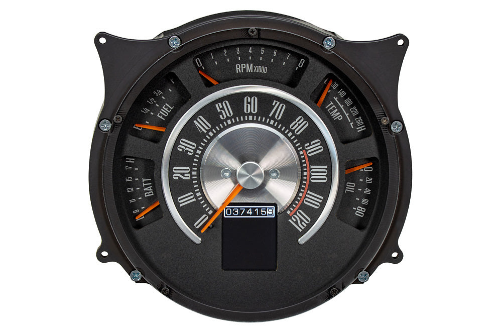 Dakota Digital Gauge Kit - RTX Series - Analog - Fuel / Oil Pressure / Speedometer / Tachometer / Voltmeter / Water
