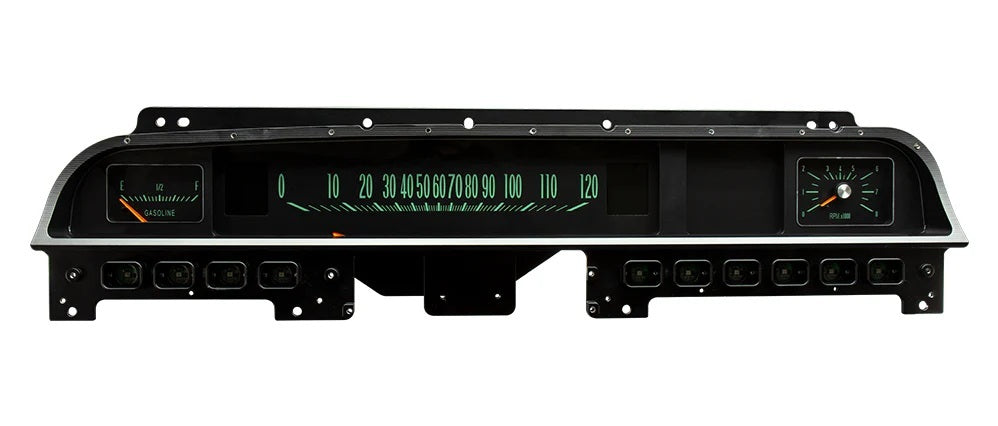 Dakota Digital Gauge Kit - RTX Series - Analog - Fuel / Oil Pressure / Speedometer / Tachometer / Voltmeter / Water