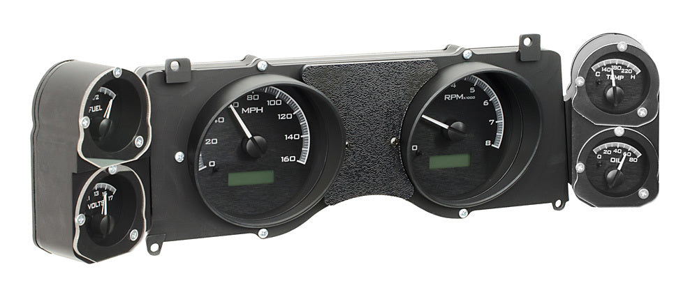 Dakota Digital Gauge Kit - VHX - Electric - Analog - Fuel Level / Oil Pressure / Speedometer / Tachometer / Voltmeter