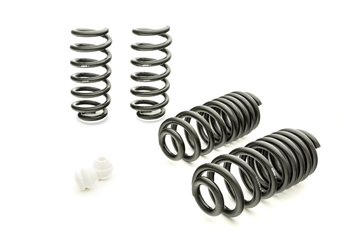 Eibach Suspension Spring Kit - PRO-KIT - Lowering - 0.8 in Front - 0.8 in Rear - Front / Rear - Steel - Black Powder