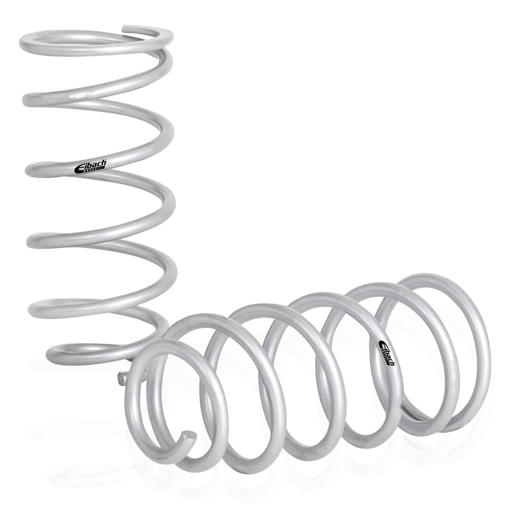 Eibach Suspension Spring Kit - Pro-Lift - 1 in Lift - Rear - Steel - Silver Powder Coat - Toyota Midsize SUV 2012-21 -