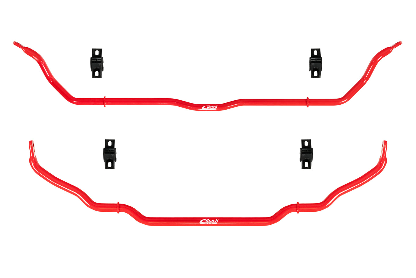 Eibach Sway Bar - Front / Rear - 29 mm Diameter Front - 25 mm Rear - Greasable Polyurethane Bushings - Steel - Red