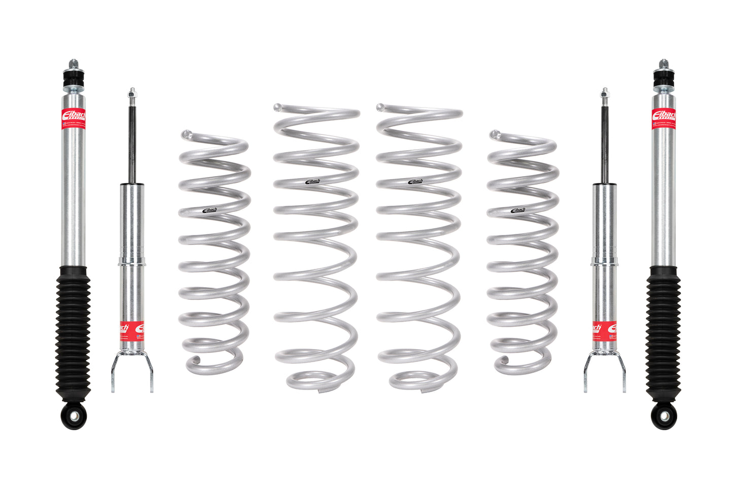 Eibach Suspension Lift Kit - PRO-TRUCK-LIFT STAGE 1 - 2 in Front Lift - 1 in Rear Lift - Shocks / Springs - Ram