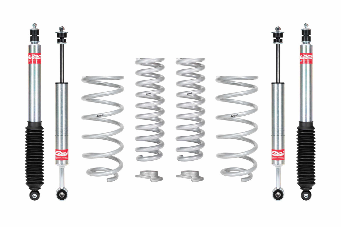 Eibach Suspension Lift Kit - PRO-TRUCK-LIFT STAGE 1 - 2-3/4 in Front Lift - 1 in Rear Lift - Shocks / Springs - Toyota