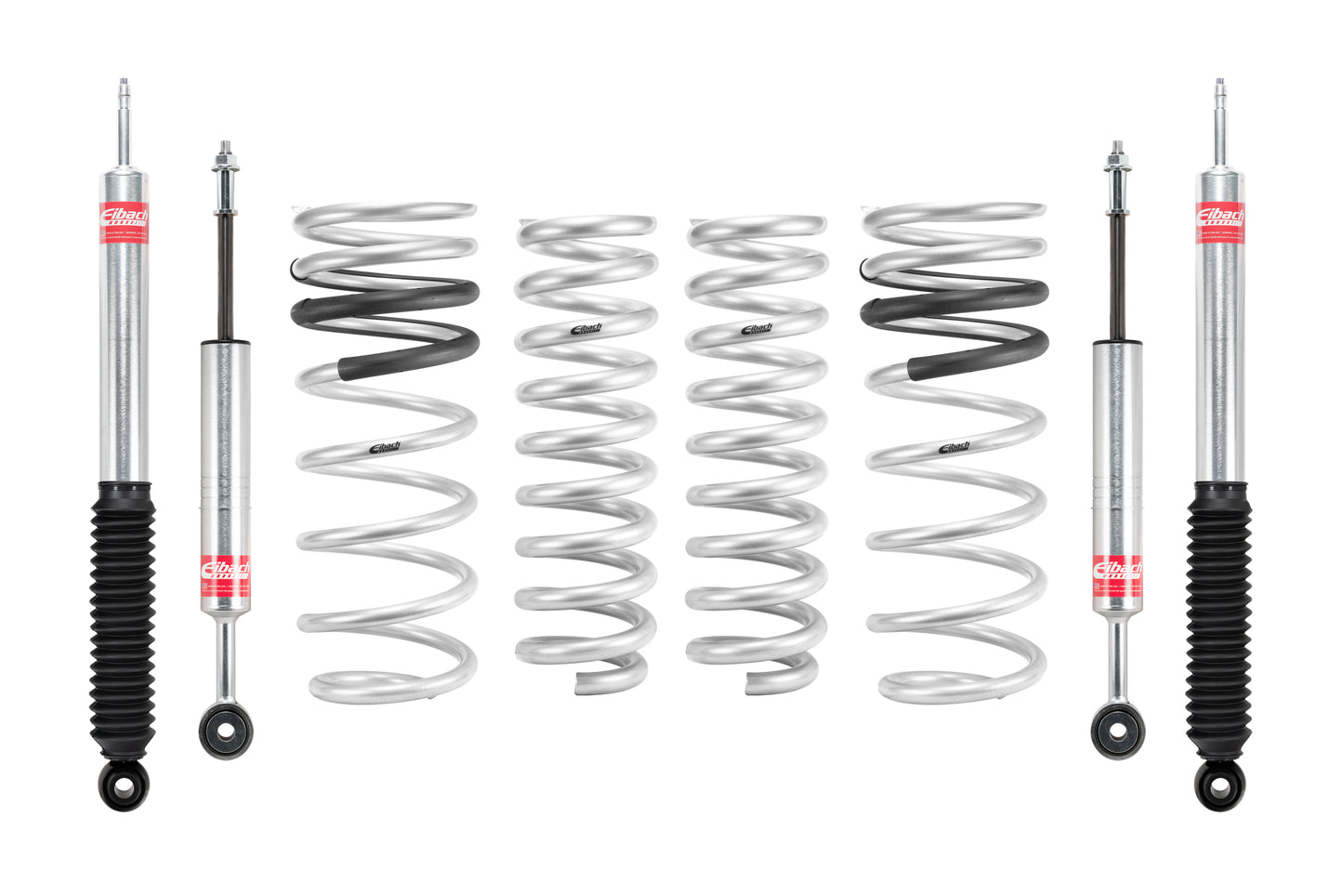 Eibach Suspension Lift Kit - PRO-TRUCK-LIFT STAGE 1 - 2.6 in Front Lift - 1.1 in Rear Lift - Shocks / Springs - Toyota