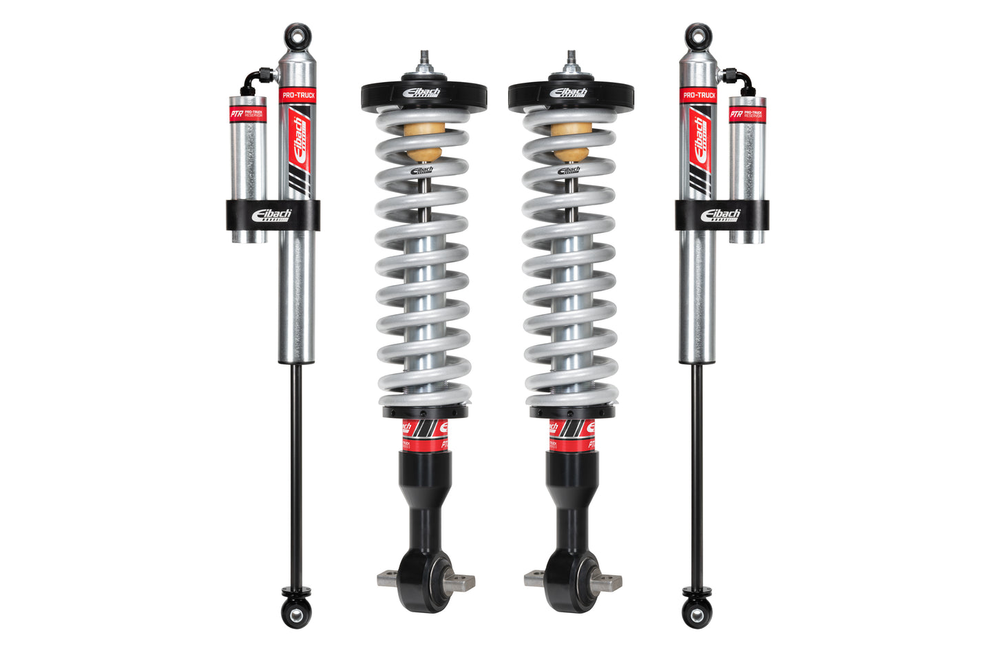 Eibach Suspension Lift Kit - PRO-TRUCK-LIFT STAGE 2R - 0.5 to 2.3 in Front Lift - 0 to 1.5 in Rear Lift - Reservoirs /
