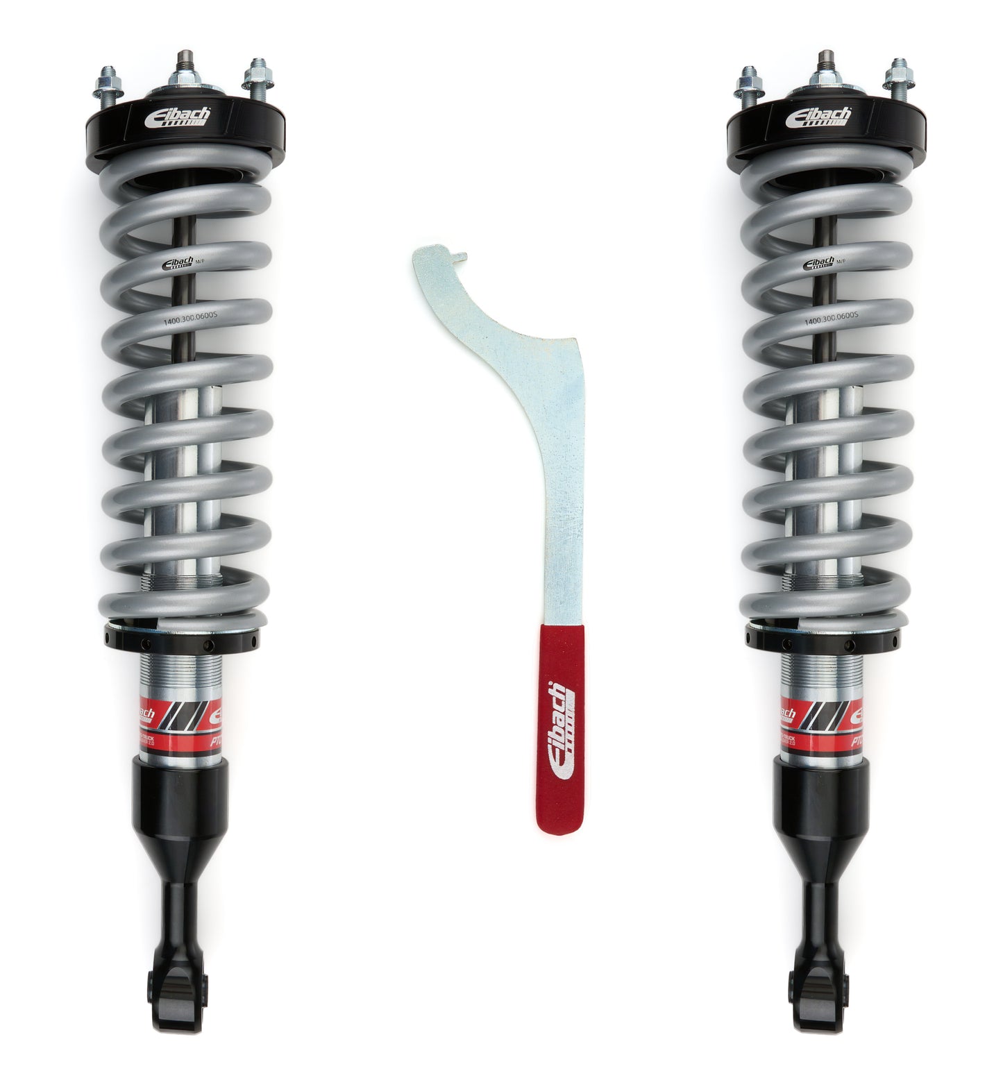 Eibach Suspension Lift Kit - PRO-TRUCK-LIFT STAGE 2R - 2 to 4 in Front Lift - 1 in Rear Lift - Reservoirs / Shocks /