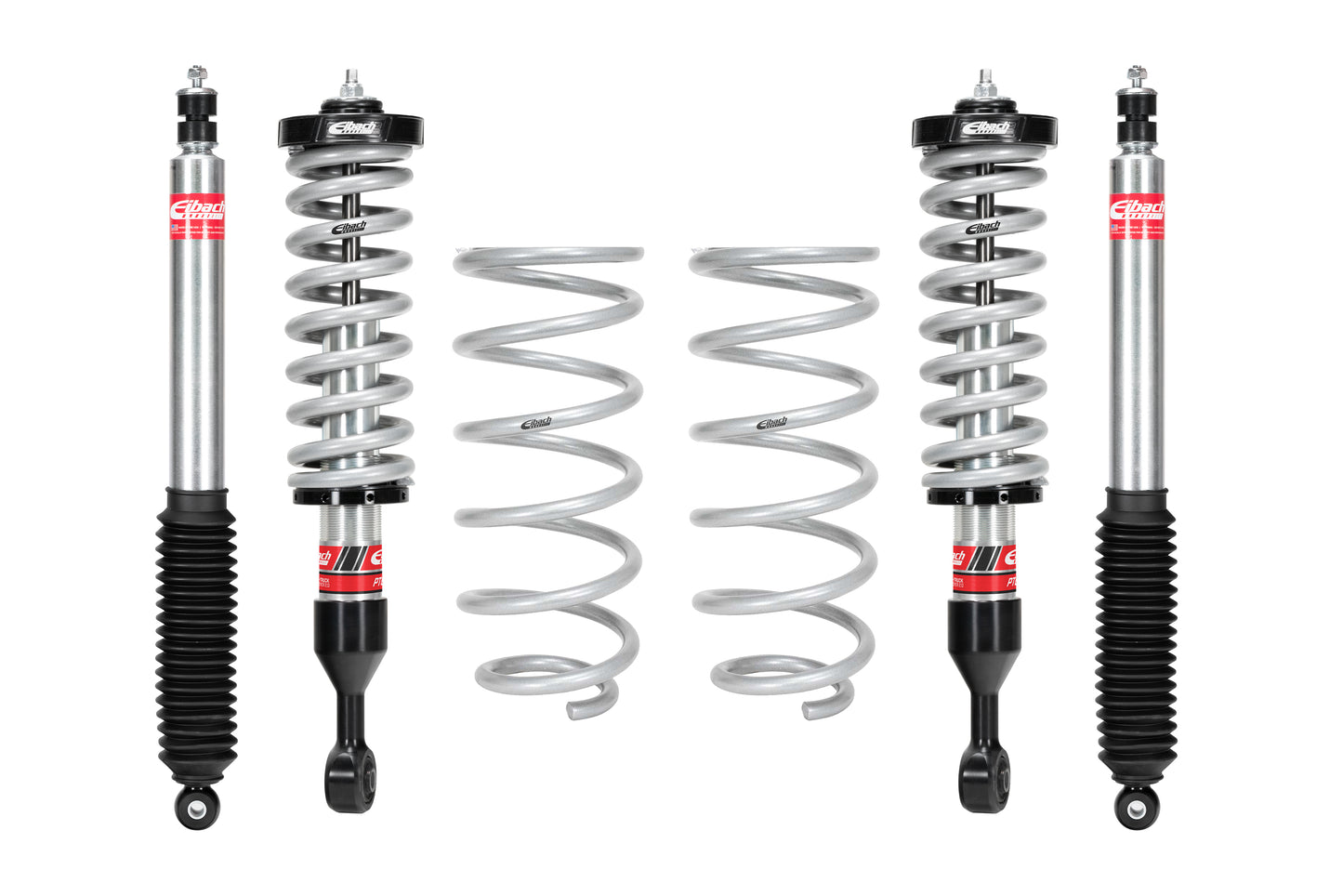Eibach Suspension Lift Kit - PRO-TRUCK-LIFT STAGE 2 - 1.5 to 4 in Front Lift - 0 to 1.5 in Rear Lift - Springs /